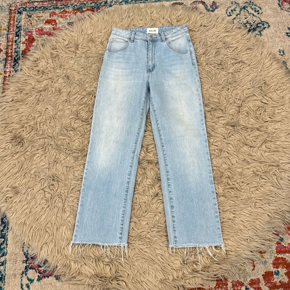 Rolla’s high rise straight jeans size 26